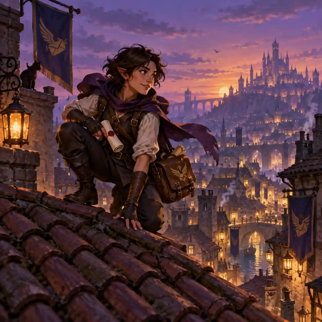 Fantasy characters and places illustrating consistent cultural naming conventions